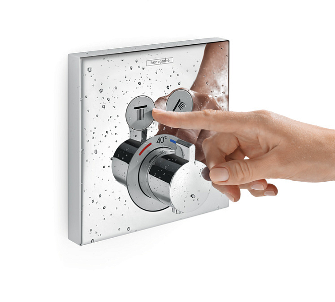 Термостат Hansgrohe ShowerSelect 15763000 для душа , изображение 2
