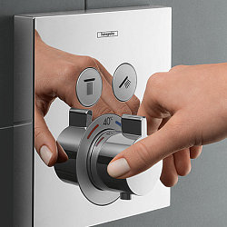 Фото Термостат Hansgrohe ShowerSelect 15763000 для душа