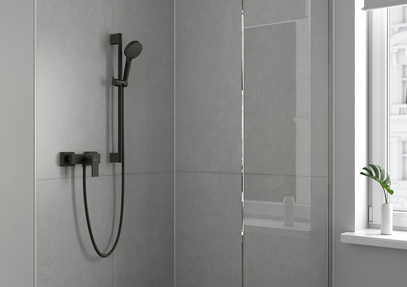 Смеситель Hansgrohe Vernis Shape 71650670 для душа , изображение 2