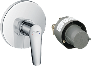 Фото Смеситель Hansgrohe Logis 71608000 с внутренней частью, для душа