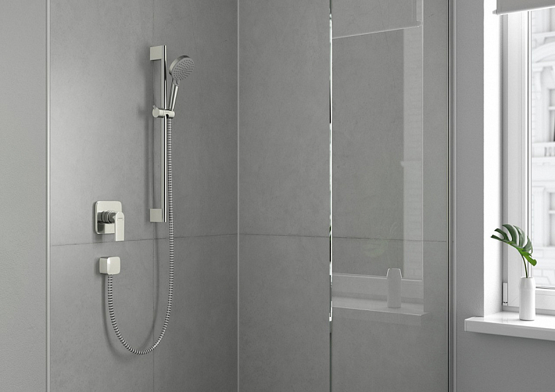 Смеситель Hansgrohe Vernis Shape 71658000 для душа , изображение 2