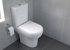 Изображение Унитаз-компакт Vitra Zentrum 9824B003-7207 безободковый Унитаз-компакт Vitra Zentrum 9824B003-7207 безободковый , изображение 7