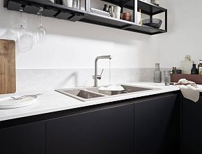 Фото Смеситель Hansgrohe Talis 72809000 для кухонной мойки