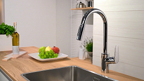 Фото Смеситель Hansgrohe Focus 31815000 для кухонной мойки