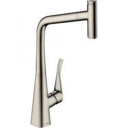 Фото Смеситель Hansgrohe Metris Select 14857800 для кухонной мойки