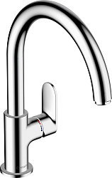 Фото Смеситель Hansgrohe Vernis Blend 71870000 для кухонной мойки
