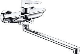 Смеситель Wasserkraft Dinkel 5802L для ванны с душем