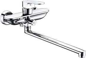 Фото Смеситель Wasserkraft Dinkel 5802L для ванны с душем