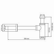 Изображение Сифон для раковины Wasserkraft A093 Сифон для раковины Wasserkraft A093 , изображение 2
