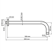 Душевой комплект Wasserkraft Elbe A177471 , изображение 9