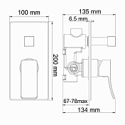 Изображение Душевой комплект Wasserkraft Aller A14131 Душевой комплект Wasserkraft Aller A14131 , изображение 11