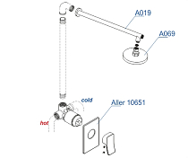 Душевой комплект Wasserkraft Aller A12669 , изображение 6