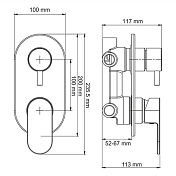 Изображение Душевой комплект Wasserkraft Dinkel A175819 Душевой комплект Wasserkraft Dinkel A175819 , изображение 13
