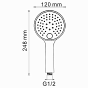 Душевой комплект Wasserkraft Dinkel A175868 , изображение 16