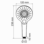 Душевой комплект Wasserkraft Dinkel A175817 , изображение 11