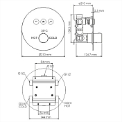 Душевой комплект Wasserkraft Dinkel A175817 , изображение 12