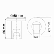 Душевой комплект Wasserkraft Dinkel A175817 , изображение 13