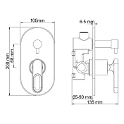 Изображение Душевой комплект Wasserkraft Kammel A16830 Душевой комплект Wasserkraft Kammel A16830 , изображение 12