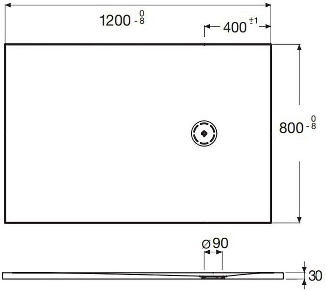 Поддон для душа Jacob Delafon Singulier E67013-SHM 120х80 белый , изображение 4
