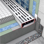 Решетка TECE TECEdrainline Basic 600710 глянцевая 70 см , изображение 5