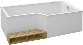Фото Акриловая ванна Jacob Delafon Bain-Douche Neo E6D004R-00 180x90 R