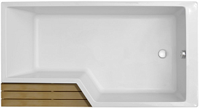 Фото Акриловая ванна Jacob Delafon Bain-Douche Neo E6D000R-00 160x90 R