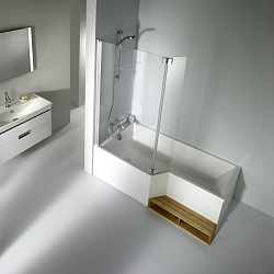Фото Акриловая ванна Jacob Delafon Bain-Douche Neo E6D002L-00 170x90 L