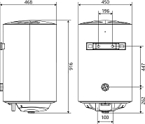Изображение Водонагреватель Electrolux EWH 100 Trend Водонагреватель Electrolux EWH 100 Trend , изображение 7