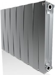 Фото Радиатор Royal Thermo PianoForte 500 Silver Satin - 12 секц.