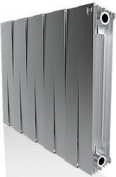 Фото Радиатор Royal Thermo PianoForte 500 Silver Satin - 10 секц.