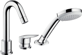 Фото Смеситель Hansgrohe Logis 71310000 на борт ванны