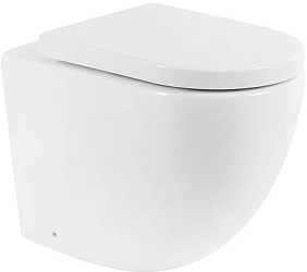 Фото Унитаз приставной BelBagno Sfera-R BB2141CBR/BB865SC безободковый