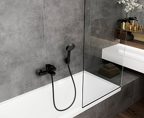 Фото Смеситель Hansgrohe Vernis Blend 71440670 для ванны с душем