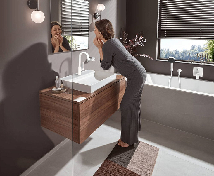 Смеситель Hansgrohe Vivenis 75032700 для раковины , изображение 2