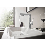 Смеситель Hansgrohe Finoris 76063000 для раковины , изображение 3
