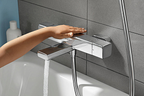Фото Термостат Hansgrohe Ecostat E 15774000 для ванны с душем