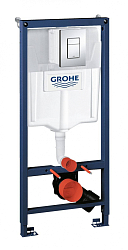 Фото Система инсталляции для унитазов Grohe Rapid SL 38772001 3 в 1 с кнопкой смыва