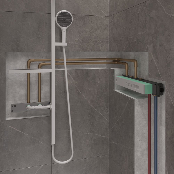 Скрытая часть Hansgrohe RainSelect 15310180 , изображение 2