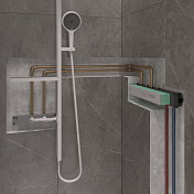 Изображение Скрытая часть Hansgrohe RainSelect 15310180 Скрытая часть Hansgrohe RainSelect 15310180 , изображение 2