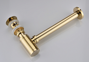 Фото Сифон для раковины Boheme Imperiale Gold 608-2