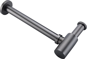 Фото Сифон для раковины Boheme 609-GM gun metall