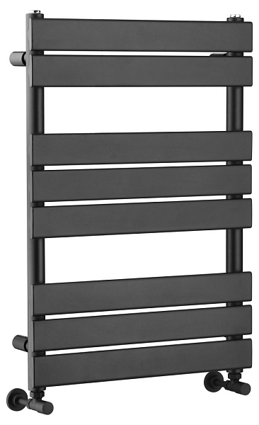 Полотенцесушитель водяной Boheme Venturo 50x80 черный , изображение 1