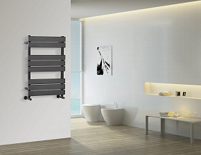 Фото Полотенцесушитель водяной Boheme Venturo 50x80 черный