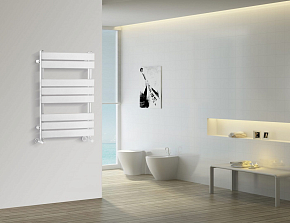 Фото Полотенцесушитель водяной Boheme Venturo 50x80 белый