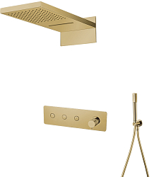 Фото Душевой комплект Boheme Fusion 130-G, с внутренней частью