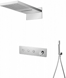 Фото Душевой комплект Boheme Fusion 130-CR, с внутренней частью