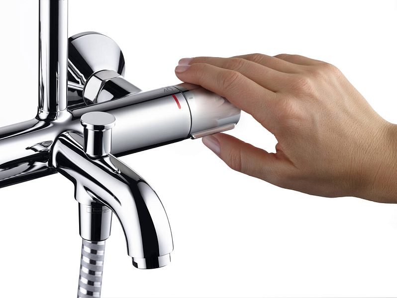 Душевая стойка Hansgrohe Vernis Shape 26284000 , изображение 4