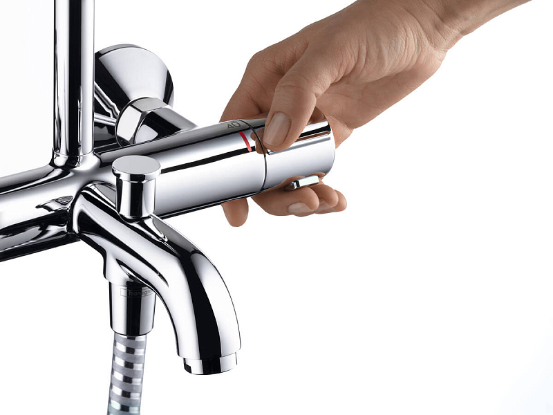 Душевая стойка Hansgrohe Vernis Shape 26284000 , изображение 5