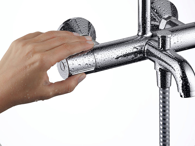 Душевая стойка Hansgrohe Vernis Shape 26284000 , изображение 6