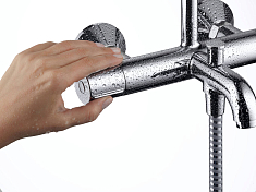 Изображение Душевая стойка Hansgrohe Vernis Shape 26284000 Душевая стойка Hansgrohe Vernis Shape 26284000 , изображение 6